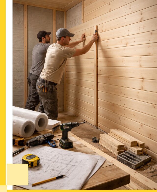 Обшивка бани вагонкой в Котельниках от 1274 р., ЭриданКтн