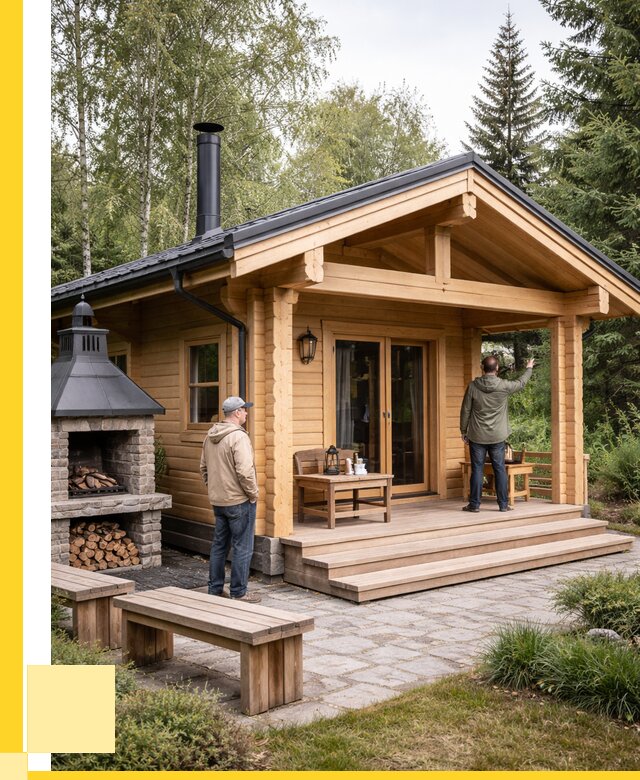 Деревянные бани под ключ в Котельниках от 477810 р. | ЭриданКтн