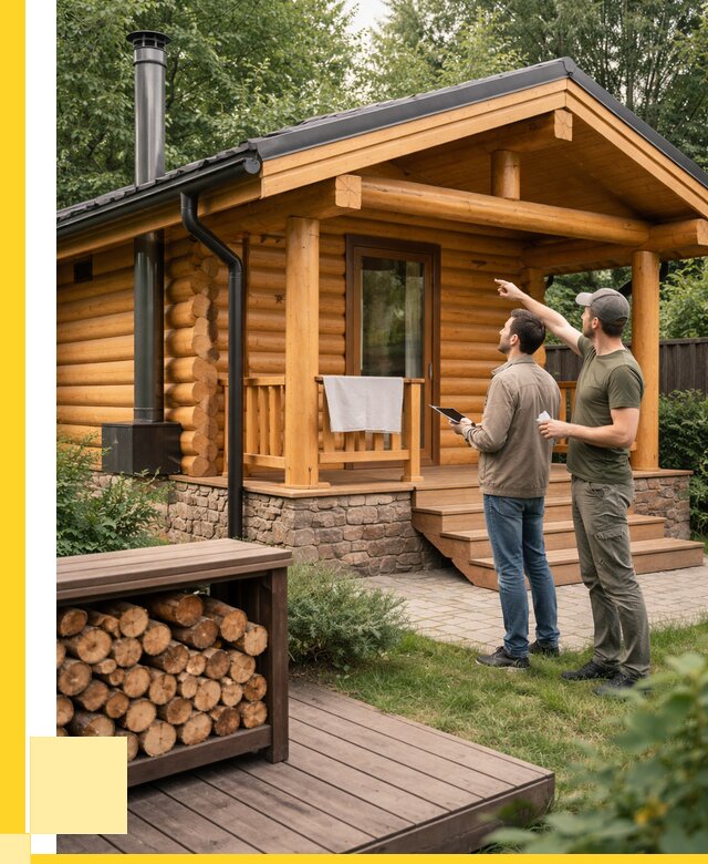 Бани для дачи под ключ в Котельниках от 265450 р. | ЭриданКтн