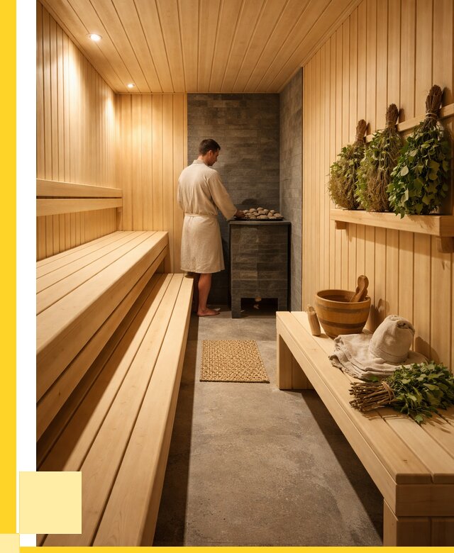 Отделка парной под ключ в Котельниках от 371630 р. | ЭриданКтн