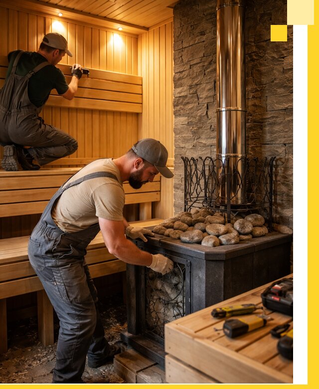 Комплексный дизайн бань, саун и зон отдыха в Котельниках