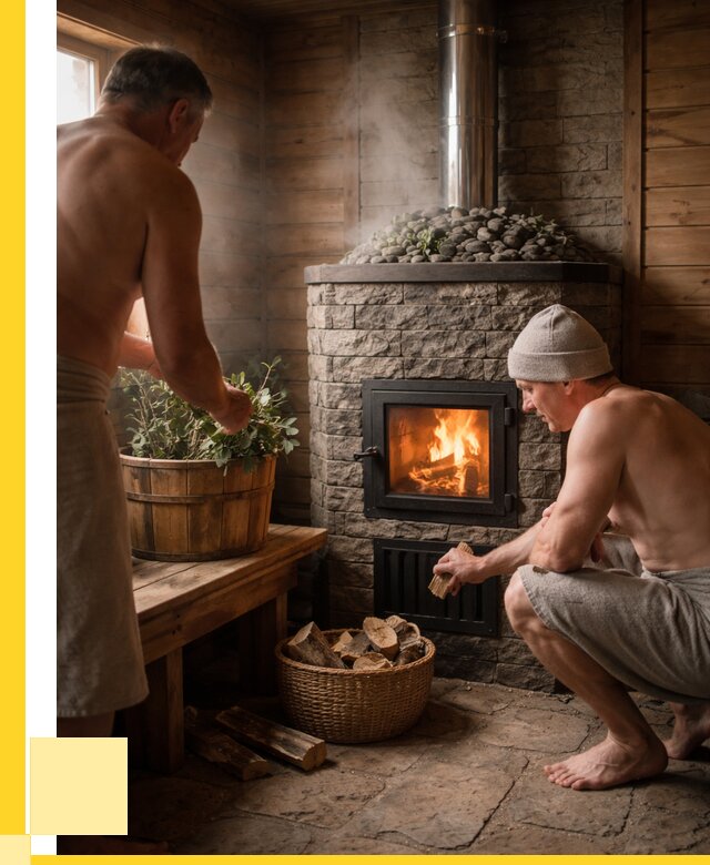 Банные печи под ключ в Котельниках от 47781 р. | ЭриданКтн кирпичная