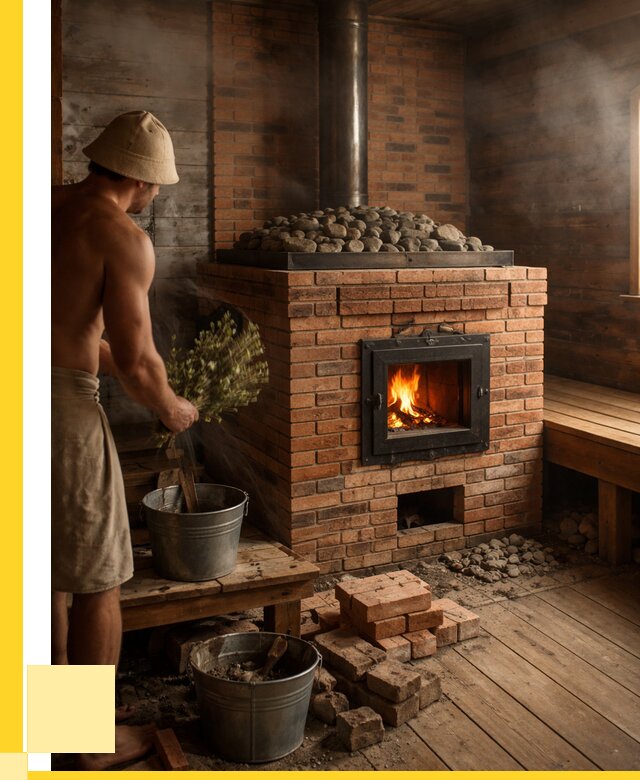 Кирпичные банные печи в Котельниках от 95562 р. | ЭриданКтн