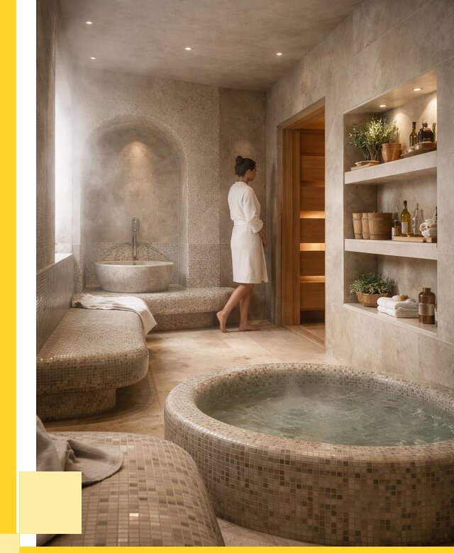 Строительство бани с хамамом в Котельниках от 796350 р. | ЭриданКтн