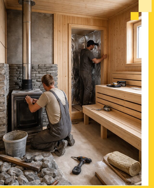 Строительство и изготовление бань под ключ в Котельниках