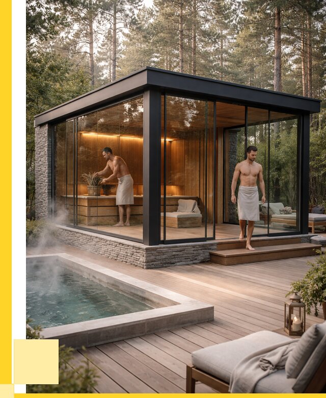 Стеклянные бани и двери в Котельниках от 477810 р. | ЭриданКтн