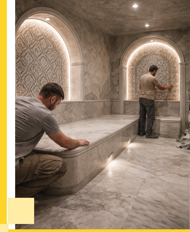 Турецкие бани под ключ в Котельниках от 265450 р. | ЭриданКтн