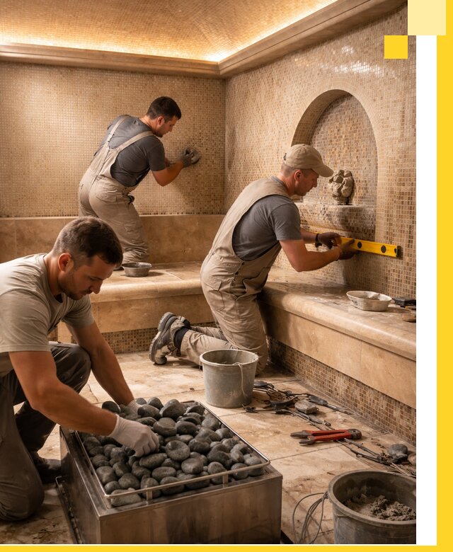 Проектирование и строительство хамама и сауны в Котельниках