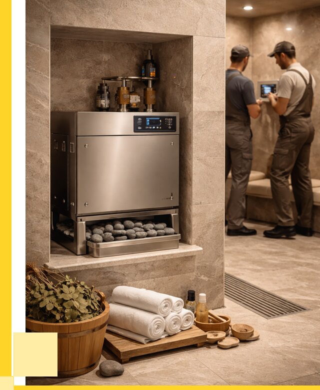 Парогенераторы для хамама в Котельниках от 79635 р. | ЭриданКтн